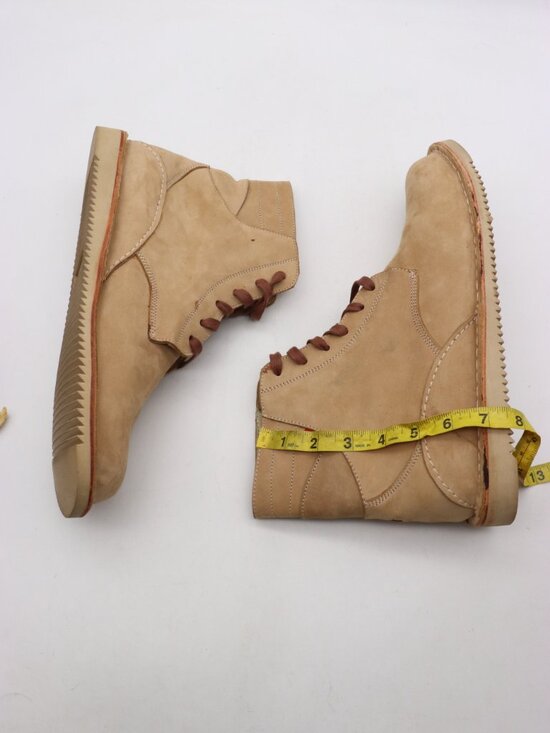 Oliberte Chukka Boots Men\'s Size EU 46 Brown Leather Ankle Lace Up